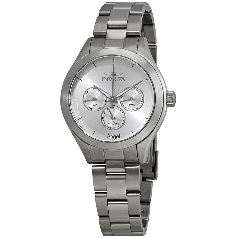 Invicta Angel Multi-Function Silver Dial Ladies Watch #12465 - Watches of America