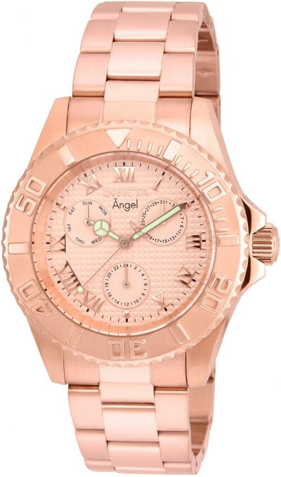 Invicta Angel Watch Rose Gold Invicta Angel Multi-Function Rose