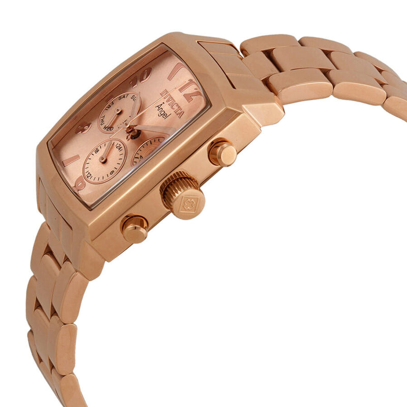 Invicta Angel Multi-function Rose Dial Rose Gold-plated Ladies Watch #12102 - Watches of America #2