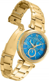 Invicta Angel Quartz Crystal Blue Dial Ladies Watch #29297 - Watches of America #2