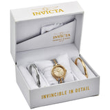 Invicta Angel Quartz Crystal Gold Dial Ladies Watch and Bracelet #29318 - Watches of America #4