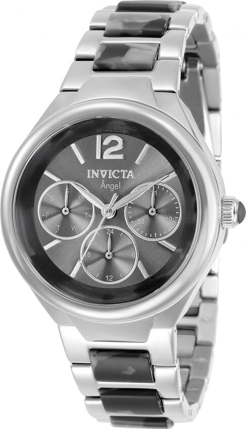 Invicta Angel Quartz Grey Dial Ladies Watch #32071 - Watches of America