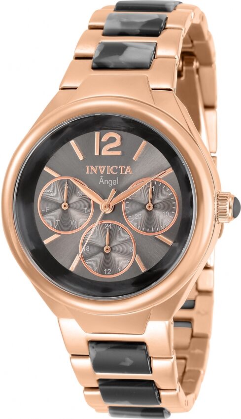 Invicta Angel Quartz Grey Dial Ladies Watch #32073 - Watches of America