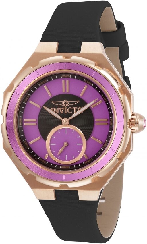 Invicta Angel Quartz Purple Dial Ladies Watch #31667 - Watches of America