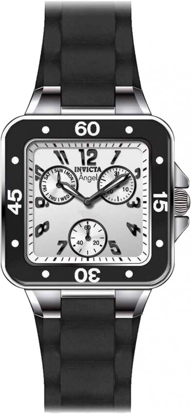 Invicta Angel Quartz Silver Dial Ladies Watch #1305 - Watches of America