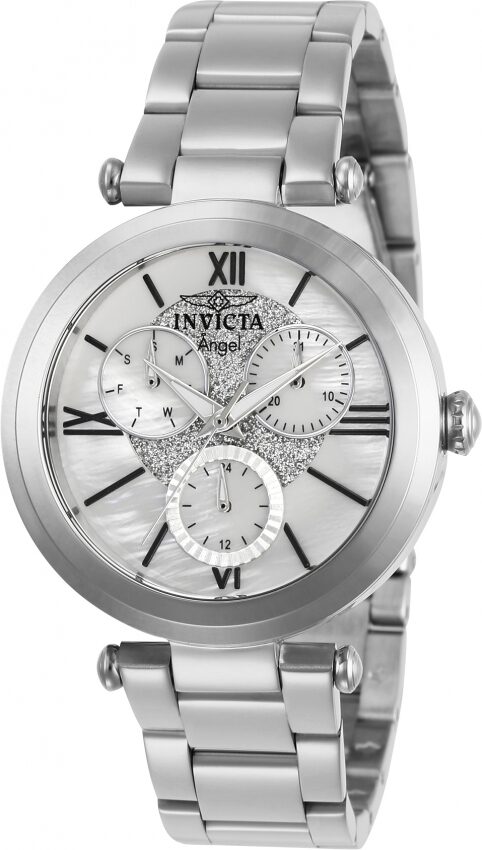 Invicta Angel Quartz Silver Dial Ladies Watch #28924 - Watches of America