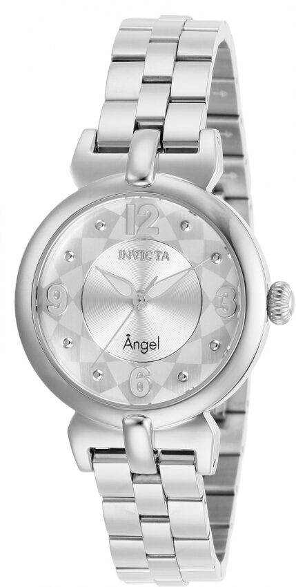 Invicta Angel Quartz Silver Dial Ladies Watch #29145 - Watches of America