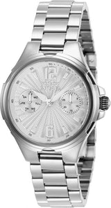 Invicta Angel Quartz Silver Dial Stainless Steel Ladies Watch #29148 - Watches of America
