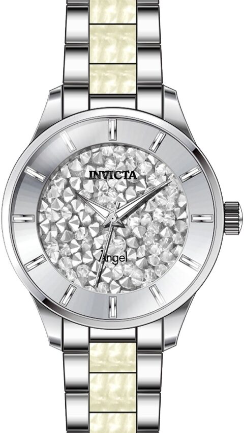Invicta Angel Silver Dial Ladies Watch #24667 - Watches of America