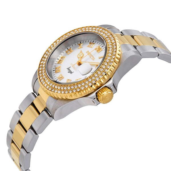 Invicta Angel Silver Dial Two-tone Ladies Watch #20214 - Watches of America #2