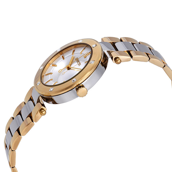 Invicta Angel Silver Dial Two-tone Ladies Watch #23725 - Watches of America #2