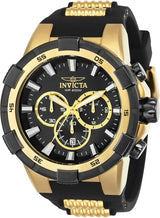 Invicta Aviator Chronograph Black Dial Men's Watch #25135 - Watches of America