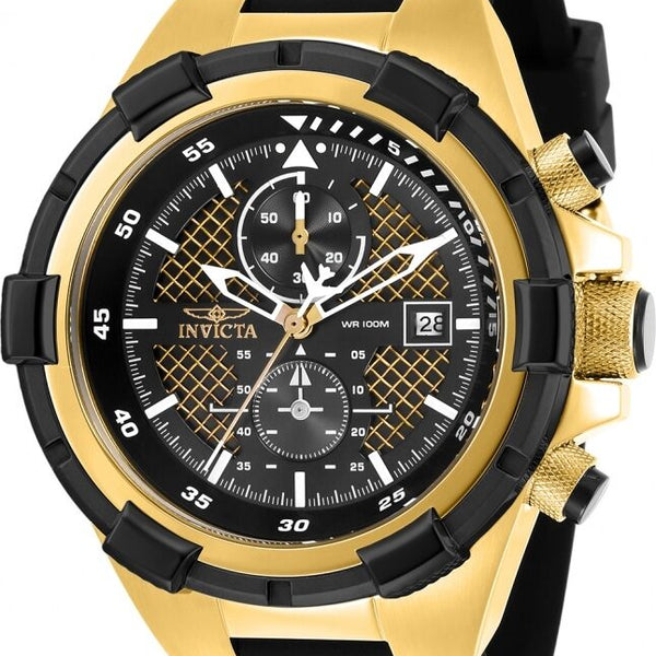 Invicta Aviator Chronograph Black Dial Men s Watch 28100 Watches of America