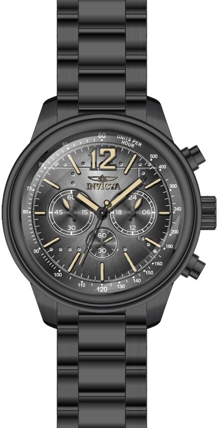 Invicta Aviator Chronograph Black Dial Men's Watch #28899 - Watches of America