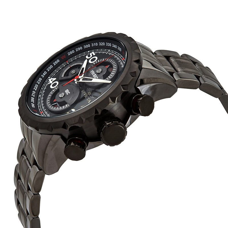 Invicta Aviator Chronograph Black Dial Men's Watch #28155 - Watches of America #2
