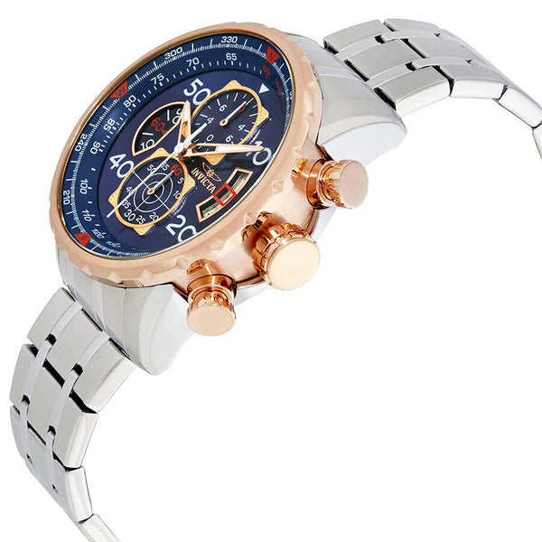 Invicta Aviator Chronograph Blue Dial Men's Watch #17203 - Watches of America #2