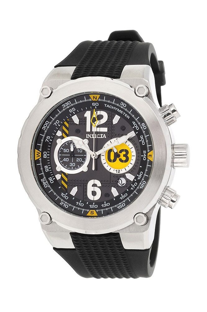 Invicta Aviator Chronograph Quartz Black Dial Men's Watch #31579 - Watches of America