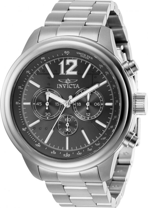 Invicta Aviator Chronograph Quartz Black Dial Men's Watch #28894 - Watches of America