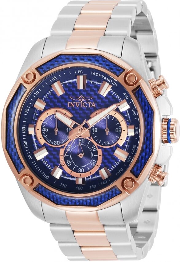 Invicta Aviator Chronograph Quartz Blue Dial Men's Watch #32314 - Watches of America