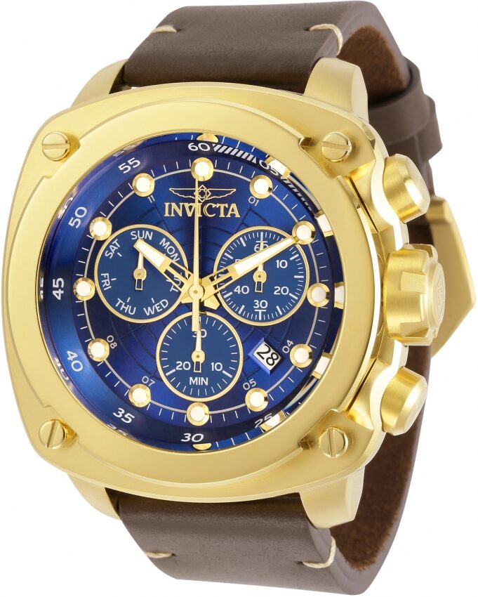Invicta Aviator Chronograph Quartz Blue Dial Men's Watch #32106 - Watches of America