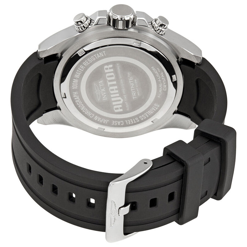 Invicta Aviator Multi-Function Black Carbon Fiber Dial Men's Watch #21735 - Watches of America #3