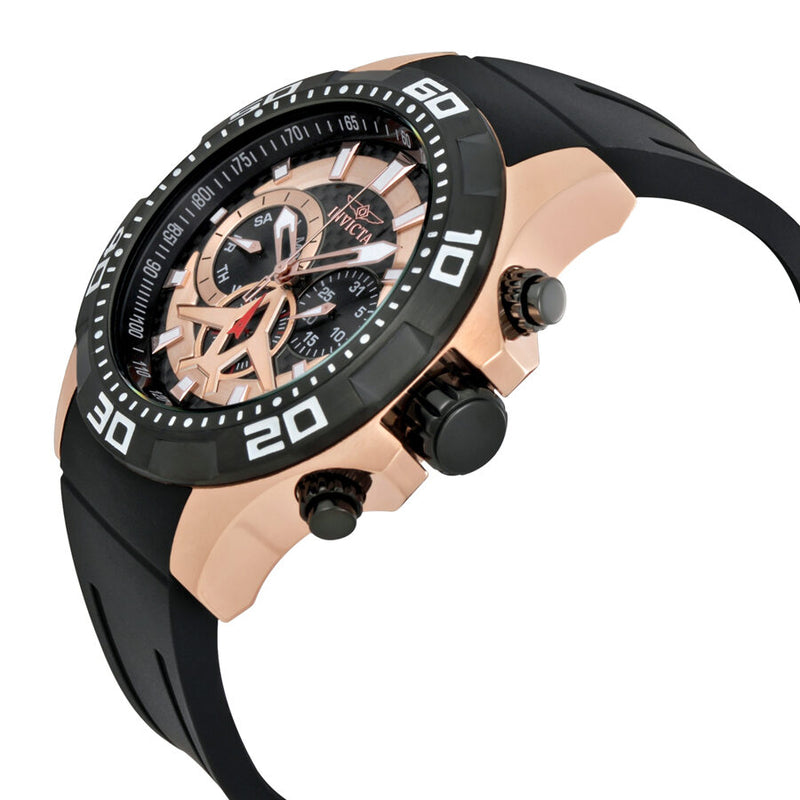 Invicta Aviator Multi-Function Black Dial Men's Watch #21740 - Watches of America #2