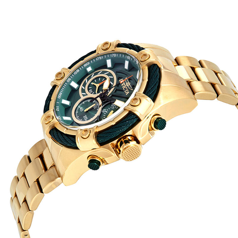 Invicta Bolt Chronograph Green Dial Men's Watch #25517 - Watches of America #2