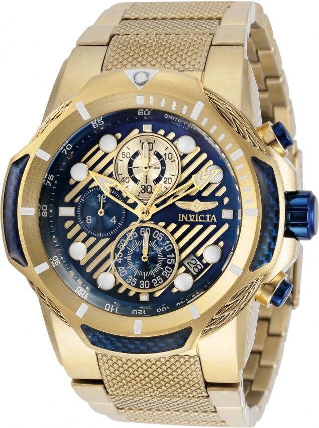 Invicta Bolt Chronograph Quartz Blue Dial Men's Watch 31177 – Watches ...