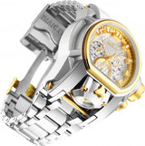 Invicta Bolt Chronograph Quartz Silver and Gold Dial Men's Watch #31550 - Watches of America #2