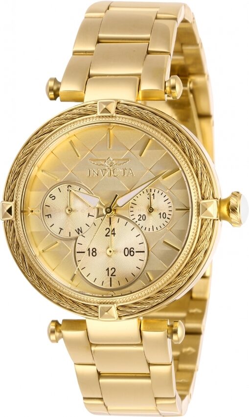Invicta Bolt Gold Dial Ladies Watch #28957 - Watches of America