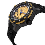 Invicta Bolt Gold Dial Black Polyurethane Men's Watch #26316 - Watches of America #2