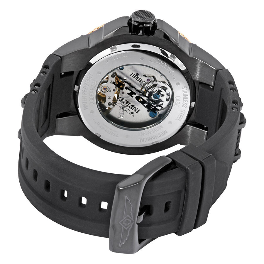 Invicta Bolt Gold Dial Black Polyurethane Men's Watch #26316 - Watches of America #3