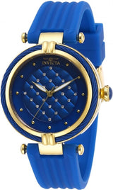 Invicta Bolt Quartz Blue Dial Blue Polyurethane Ladies Watch #28945 - Watches of America