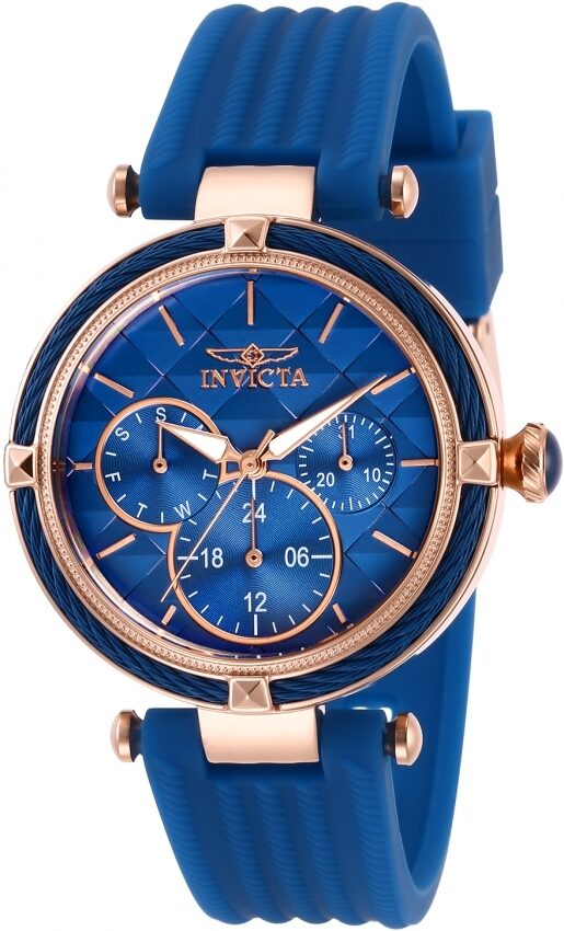 Invicta Bolt Quartz Blue Dial Ladies Watch #28971 - Watches of America