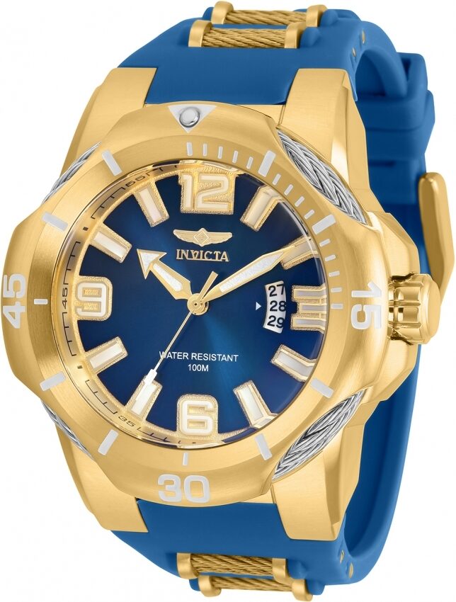 Invicta Bolt Quartz Blue Dial Men's Watch #31171 - Watches of America