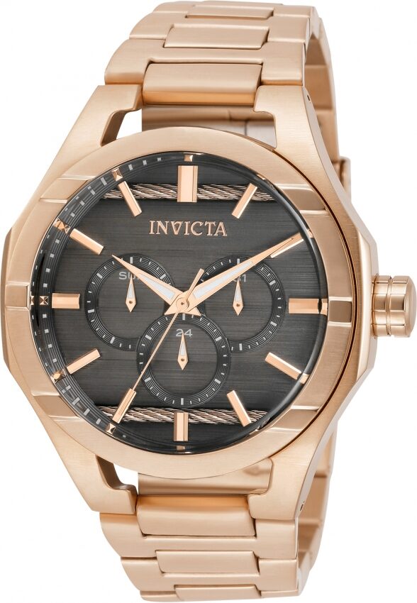 Invicta Bolt Quartz Charcoal Dial Men's Watch #31834 - Watches of America