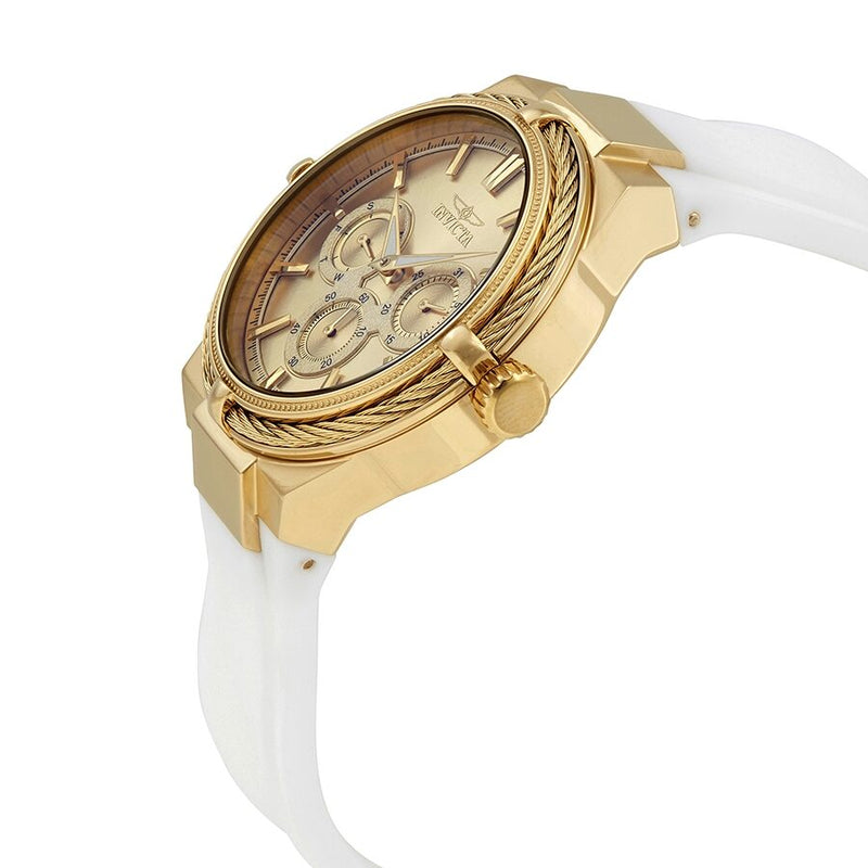 Invicta Bolt Quartz Gold Dial Ladies Watch #28910 - Watches of America #2