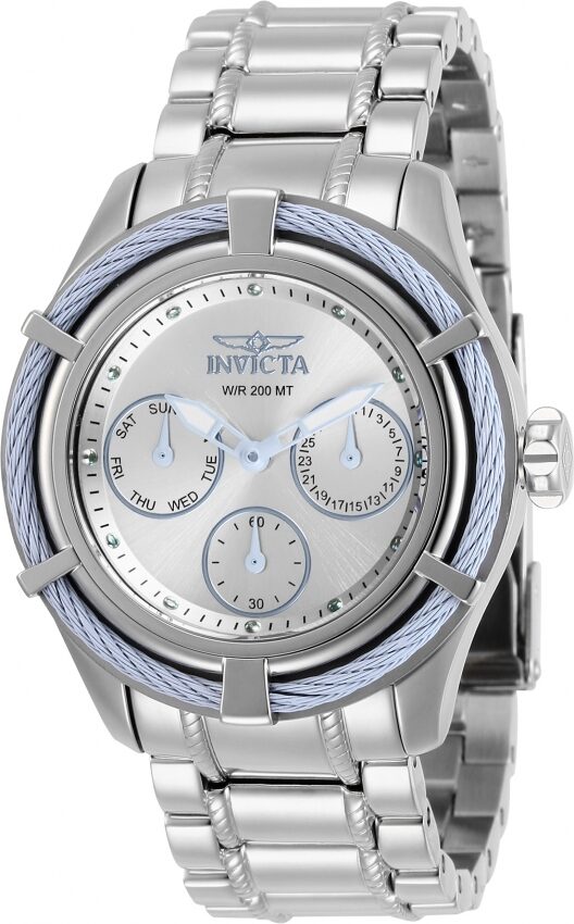 Invicta Bolt Quartz Silver Dial Ladies Watch #29358 - Watches of America