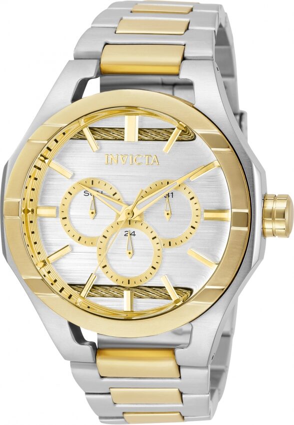 Invicta Bolt Quartz Silver Dial Men's Watch #31832 - Watches of America