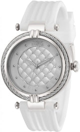 Invicta Bolt Quartz White Dial White Polyurethane Ladies Watch #28941 - Watches of America