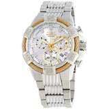 Invicta Bolt Chronograph Silver Dial Men's Watch #25863 - Watches of America