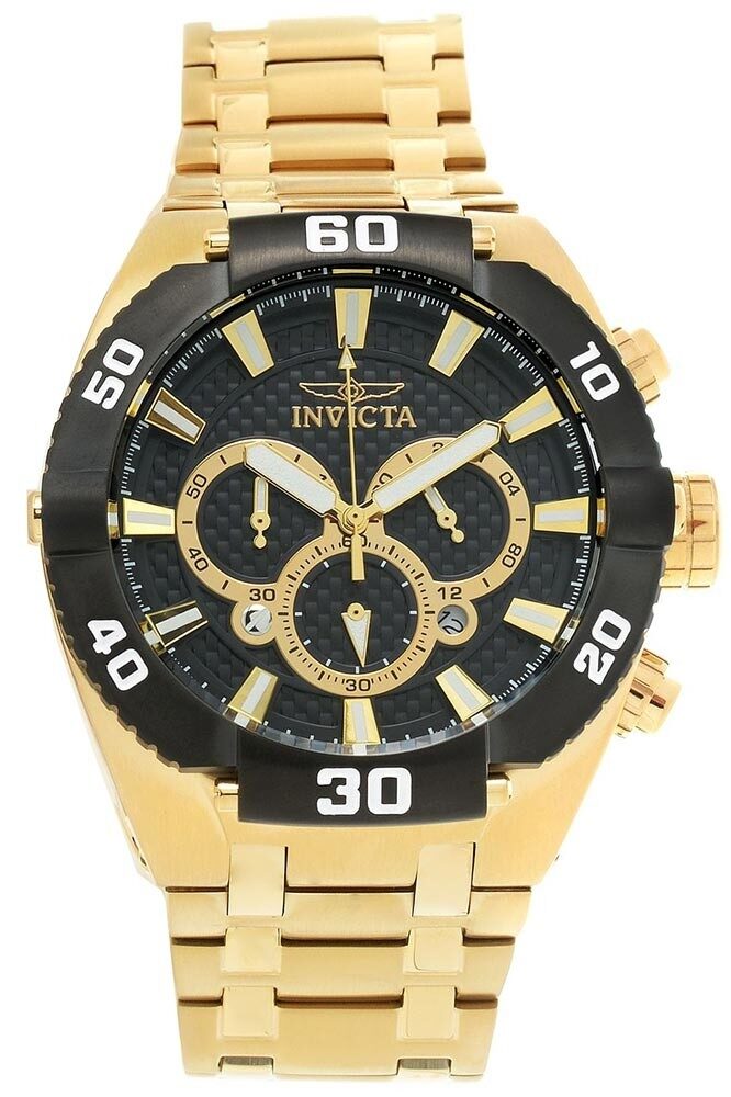 Invicta Coalition Forces Chronograph Black Dial Men's Watch #27257 - Watches of America