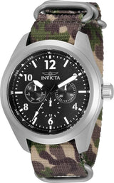 Invicta Coalition Forces Quartz Black Dial Men's Watch #33627 - Watches of America