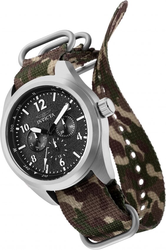 Invicta Coalition Forces Quartz Black Dial Men's Watch #33627 - Watches of America #2