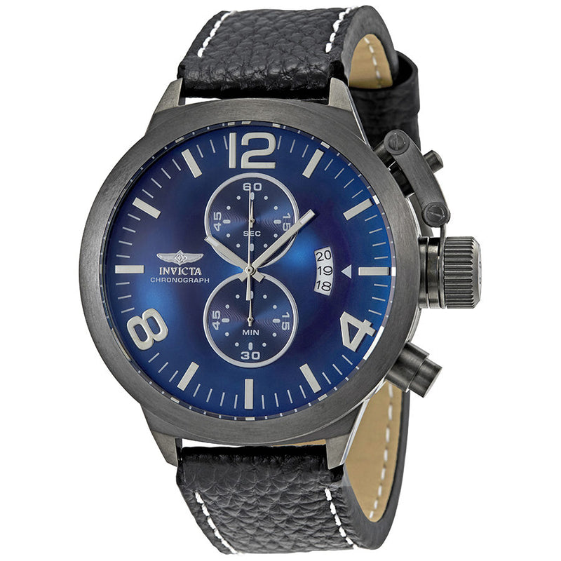 Invicta Corduba Chronograph Blue Dial Men's Watch #23687 - Watches of America