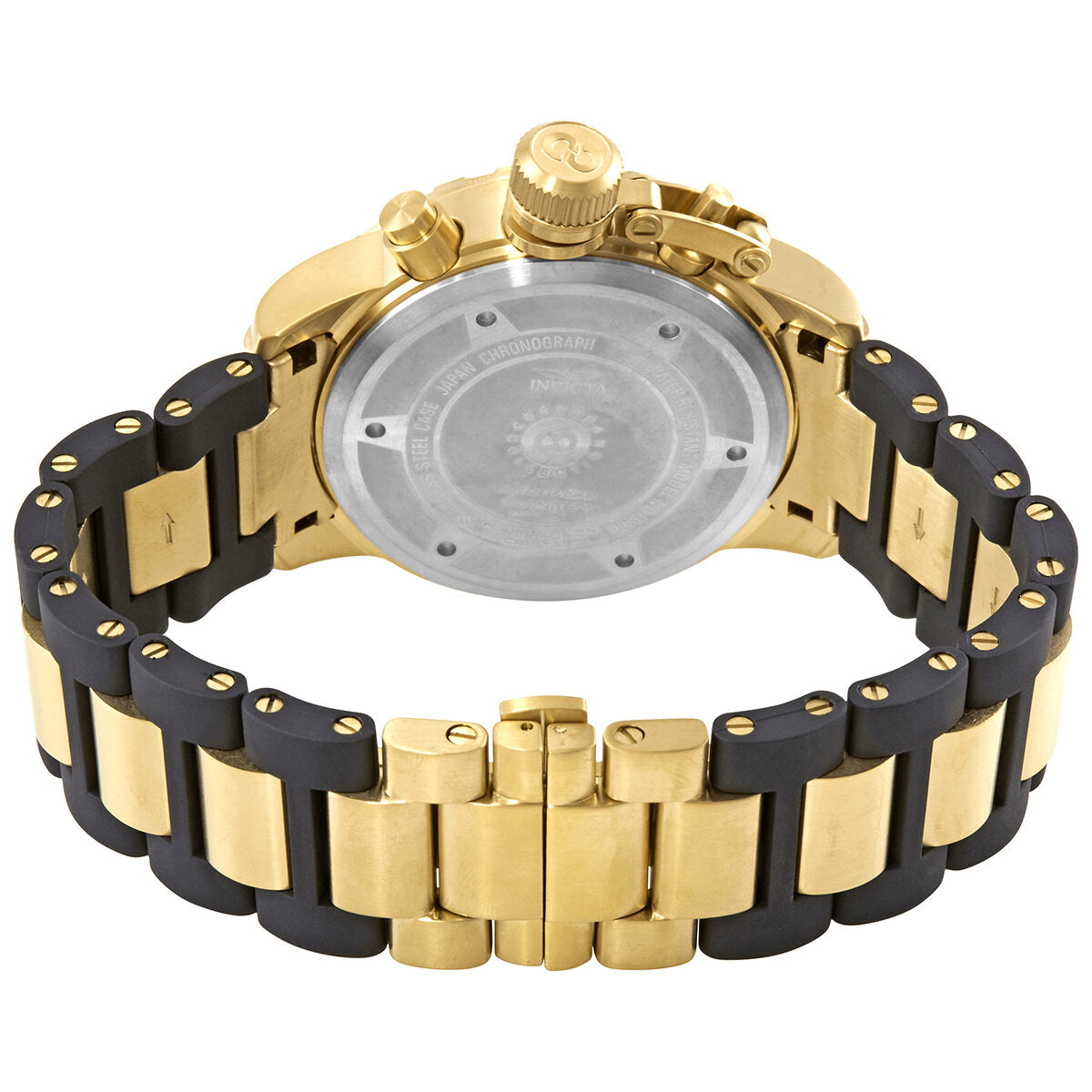 Invicta Corduba Diver Chronograph Black Dial Black Rubber Men's Watch #4900 - Watches of America #3