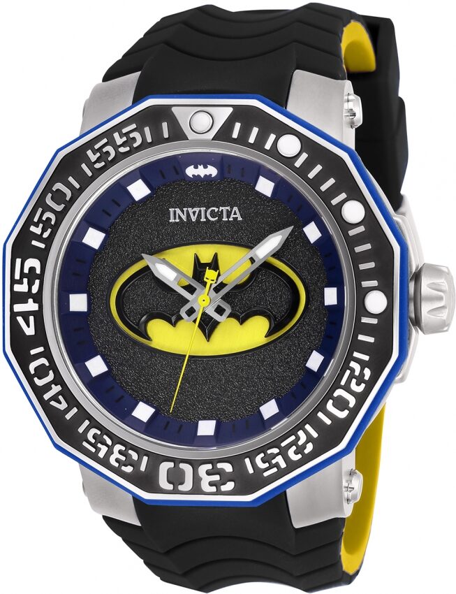 Invicta DC Comics Batman Automatic Black Dial Men's Watch #27092 - Watches of America