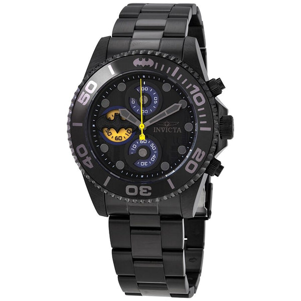 Invicta DC Comics Batman Chronograph Quartz Black Dial Men's Watch #29061 - Watches of America