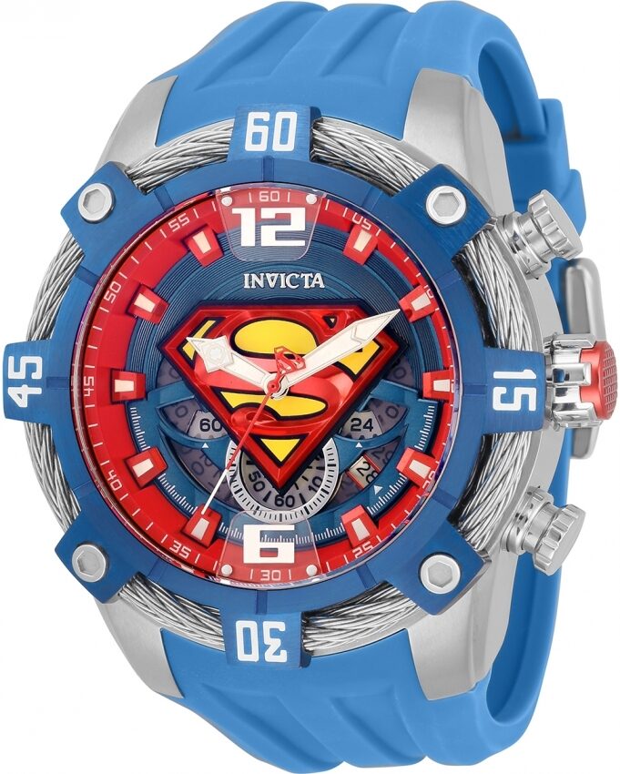 Invicta DC Comics Superman Chronograph Quartz Men's Watch #33164 - Watches of America