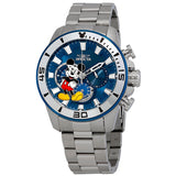 Invicta Disney Limited Edition Mickey Mouse Chronograph Blue Dial Men's Watch #27362 - Watches of America